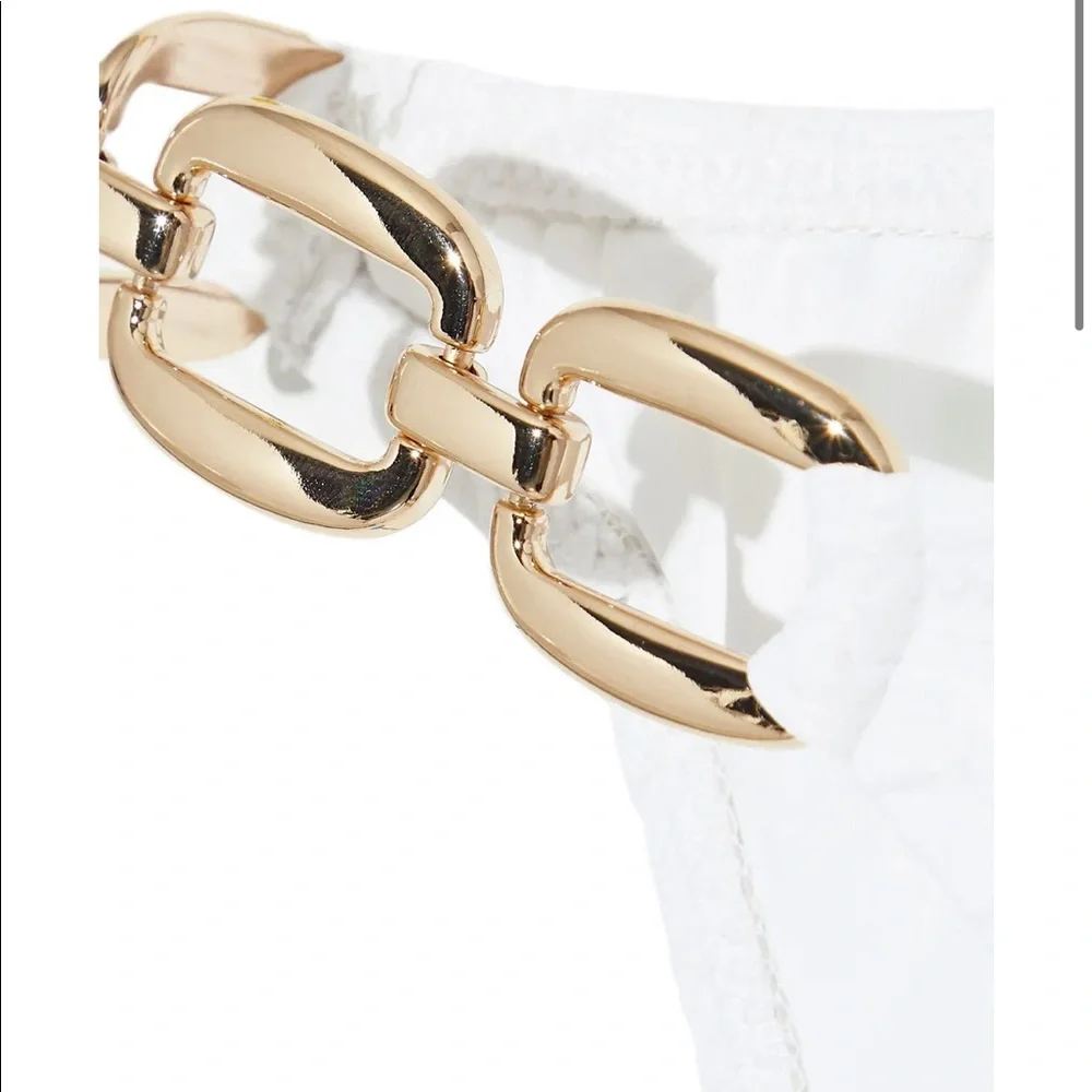 Melissa Odabash Melbourne Chain Low-Rise Bikini Bottoms - Picture 4 of 11